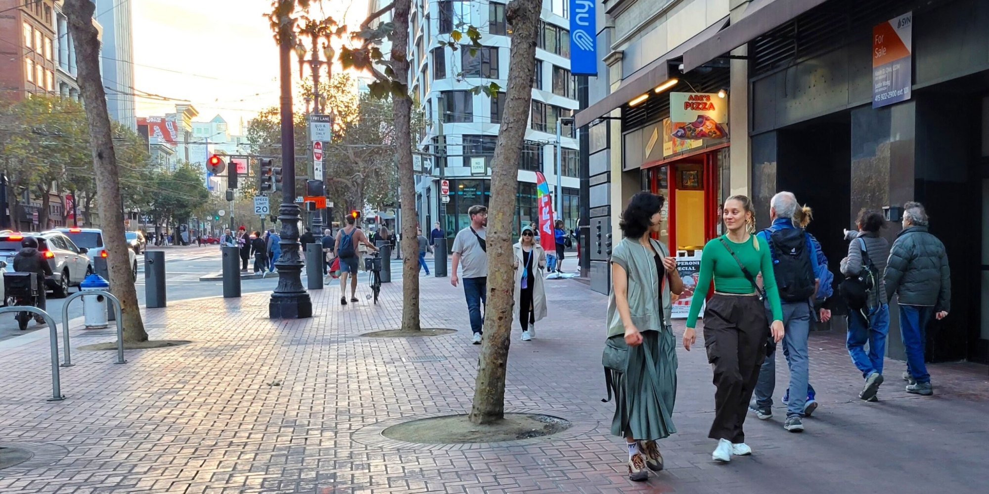 activated the sidewalk